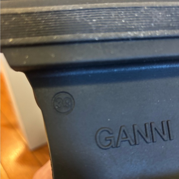 Ganni Black Over the Knee Boots - Picture 5 of 10